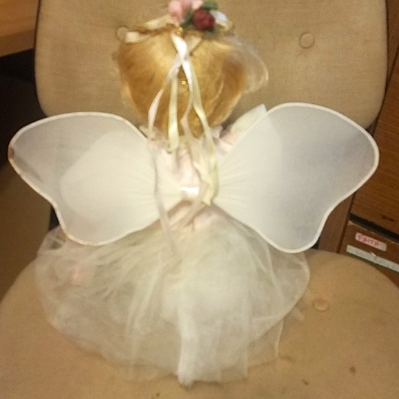 Porcelain Baby Doll Angel - Picture 3 of 4